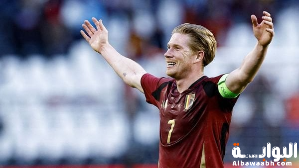 إنجازات دي بروين مع منتخب بلجيكا