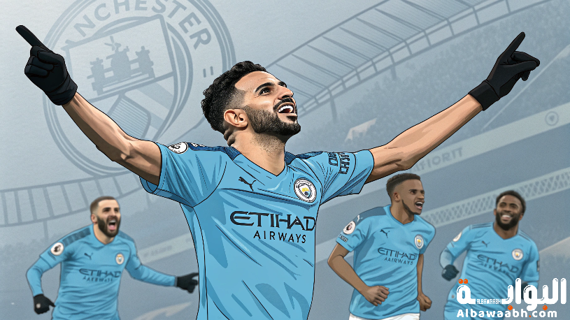 إنجازات رياض محرز مع مانشستر سيتي