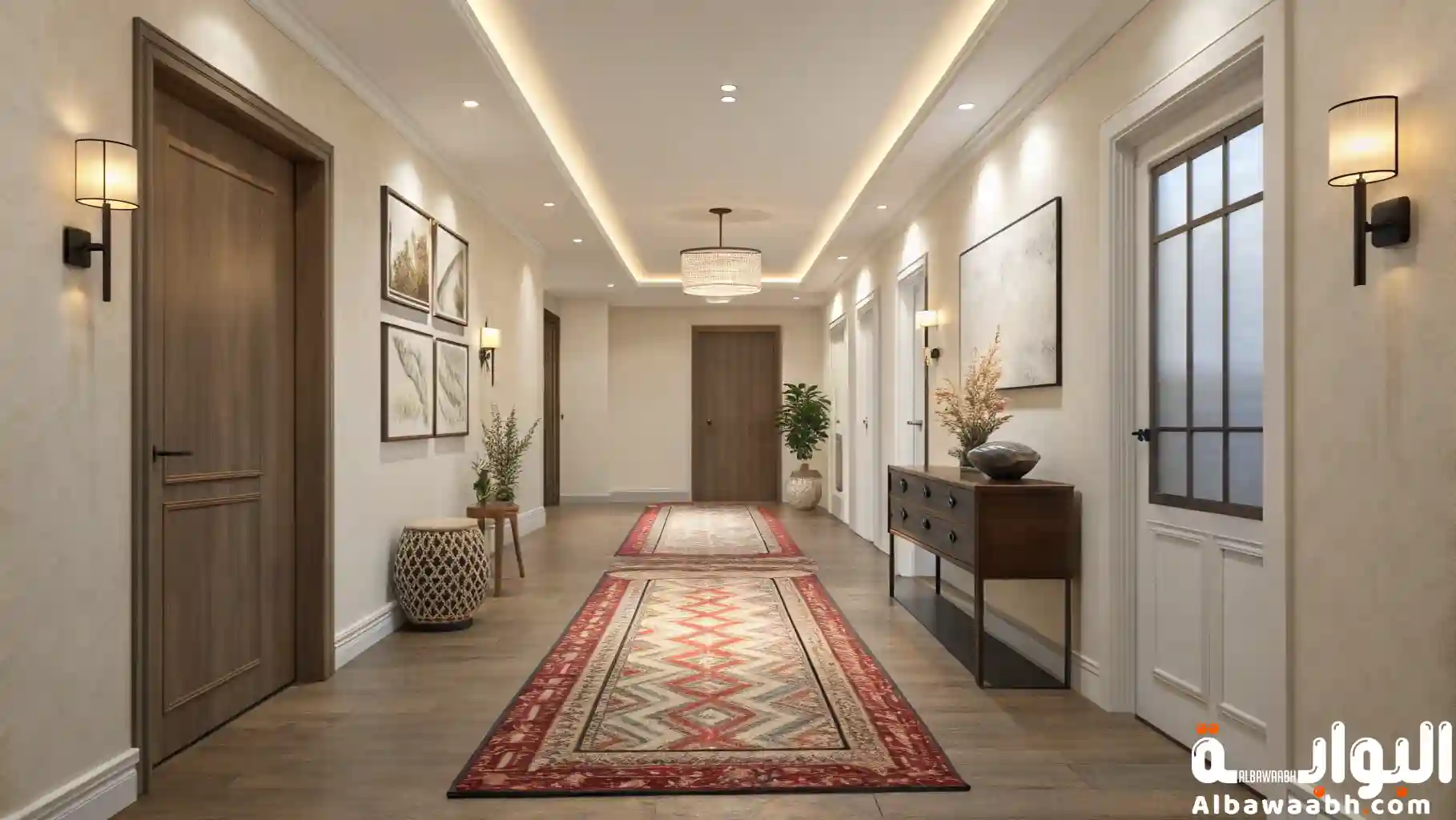 أفكار لتزيين الممرات 