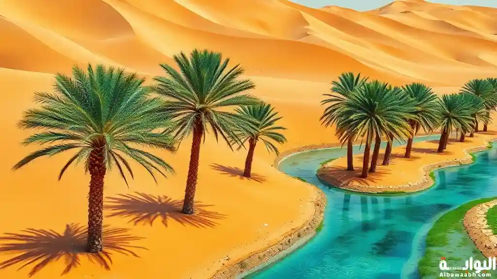 الواحات في شرق السعودية وحياتها
