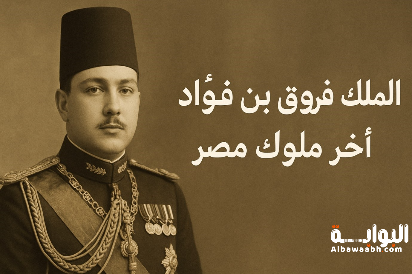 الملك فاروق بن فؤاد
