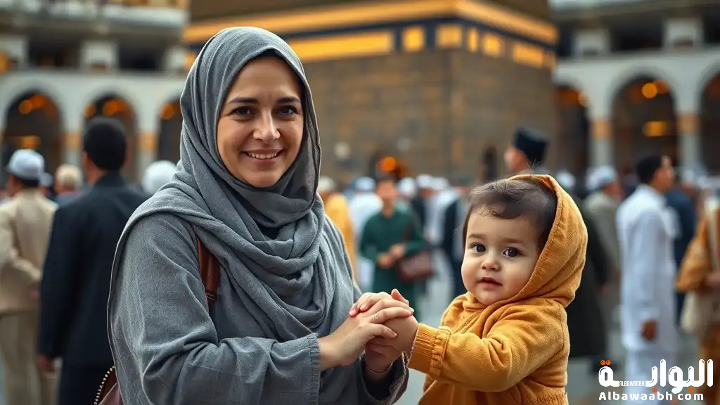 عمرة مع الأطفال ونصائح 