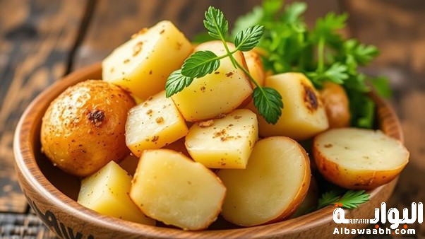 السعرات الحرارية في البطاطس المسلوقة