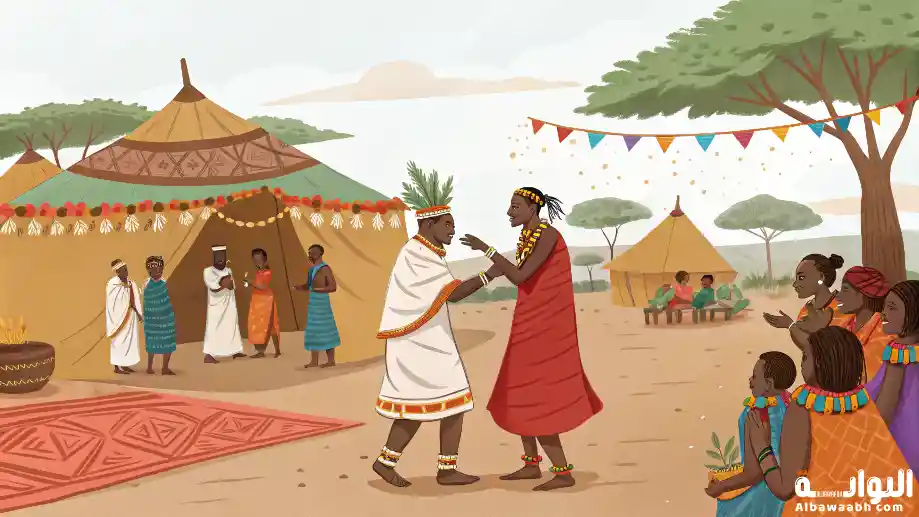 تقاليد الزواج عند القبائل