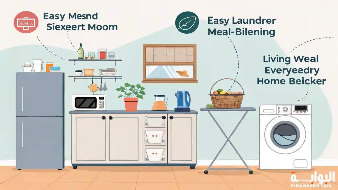طرق تسهيل أعمال المنزل
