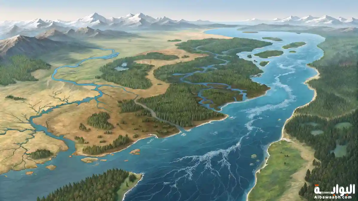 أكثر قارة أنهار