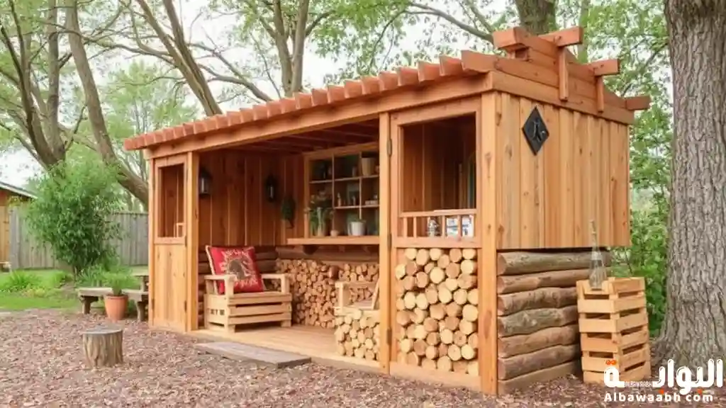 أفكار إعادة تدوير الخشب