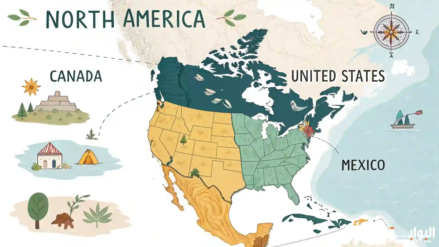 دول أمريكا الشمالية