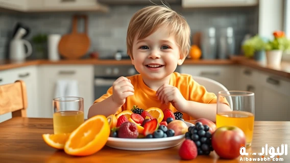 تقوية مناعة الطفل