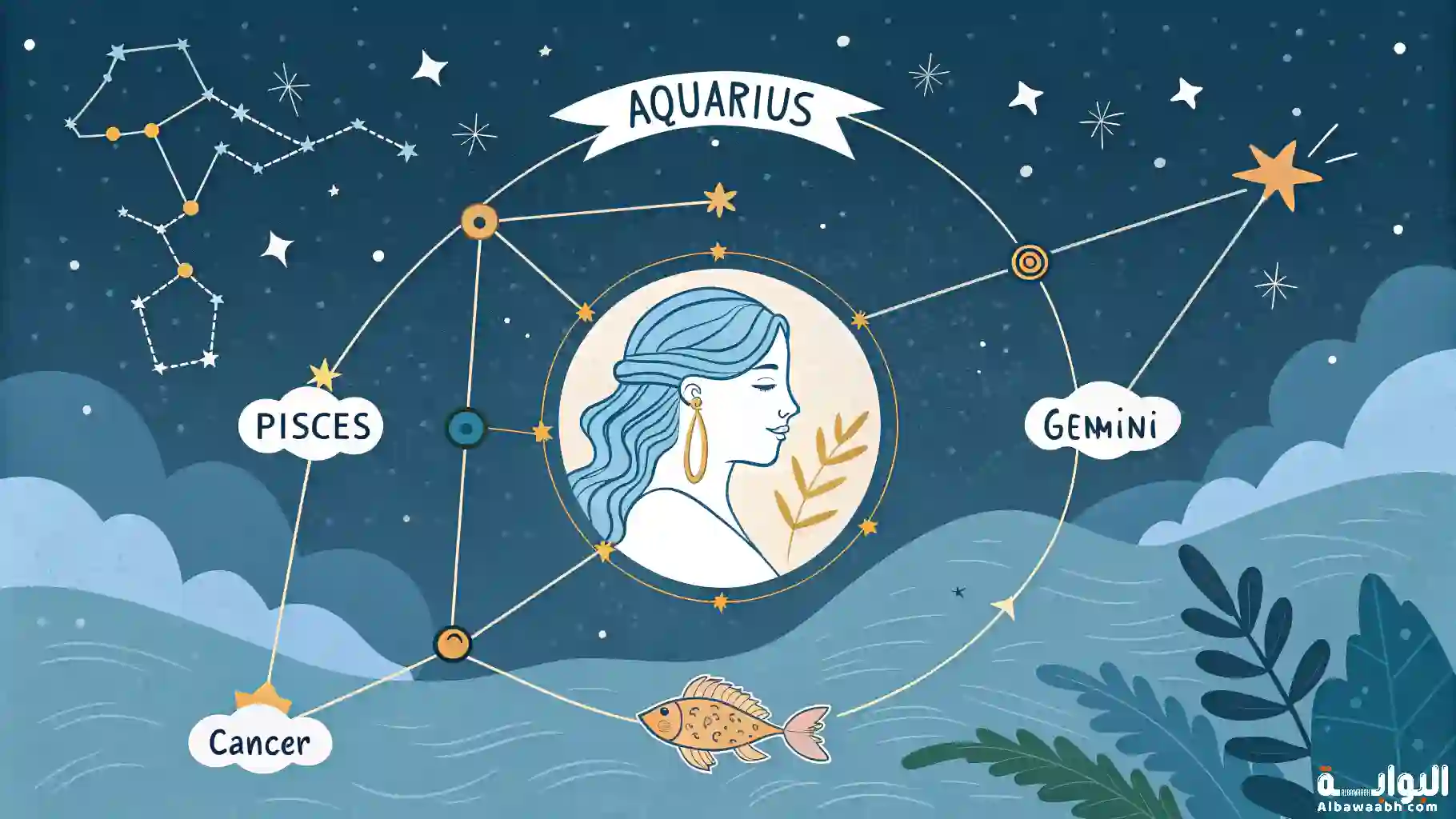 توافق برج الدلو