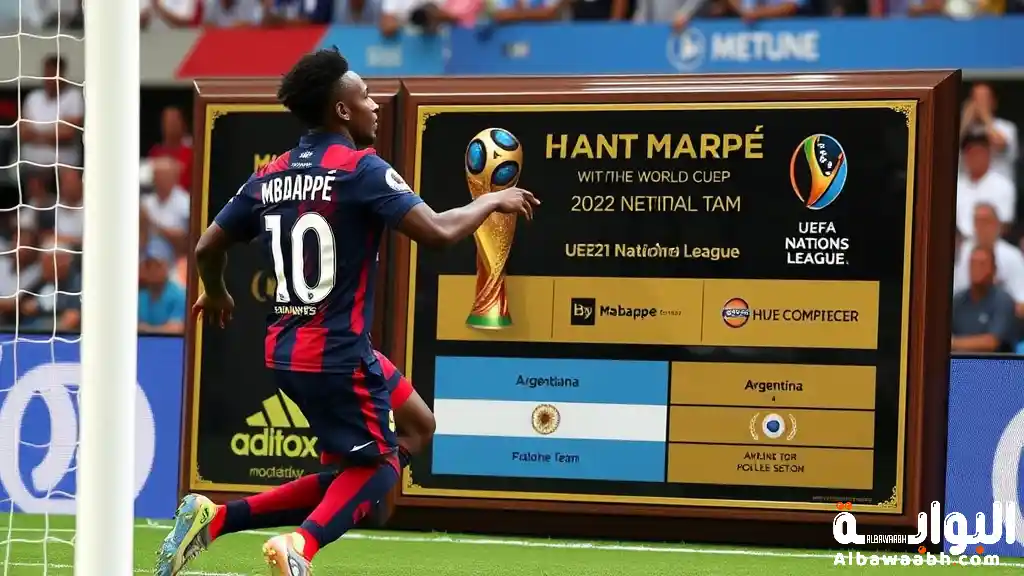 إنجازات مبابي مع منتخب فرنسا 