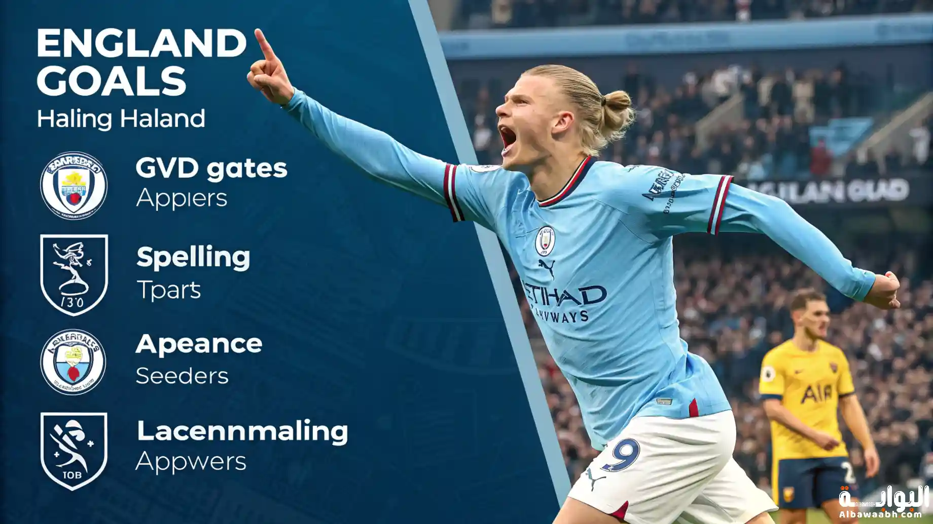 أهداف هالاند في الدوري الإنجليزي