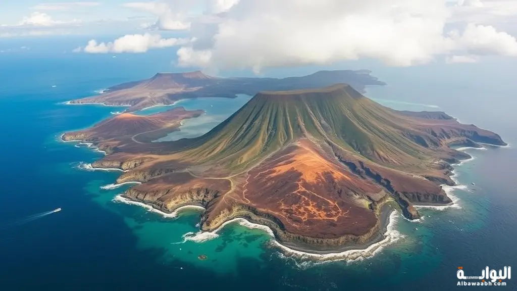 الجزر البركانية