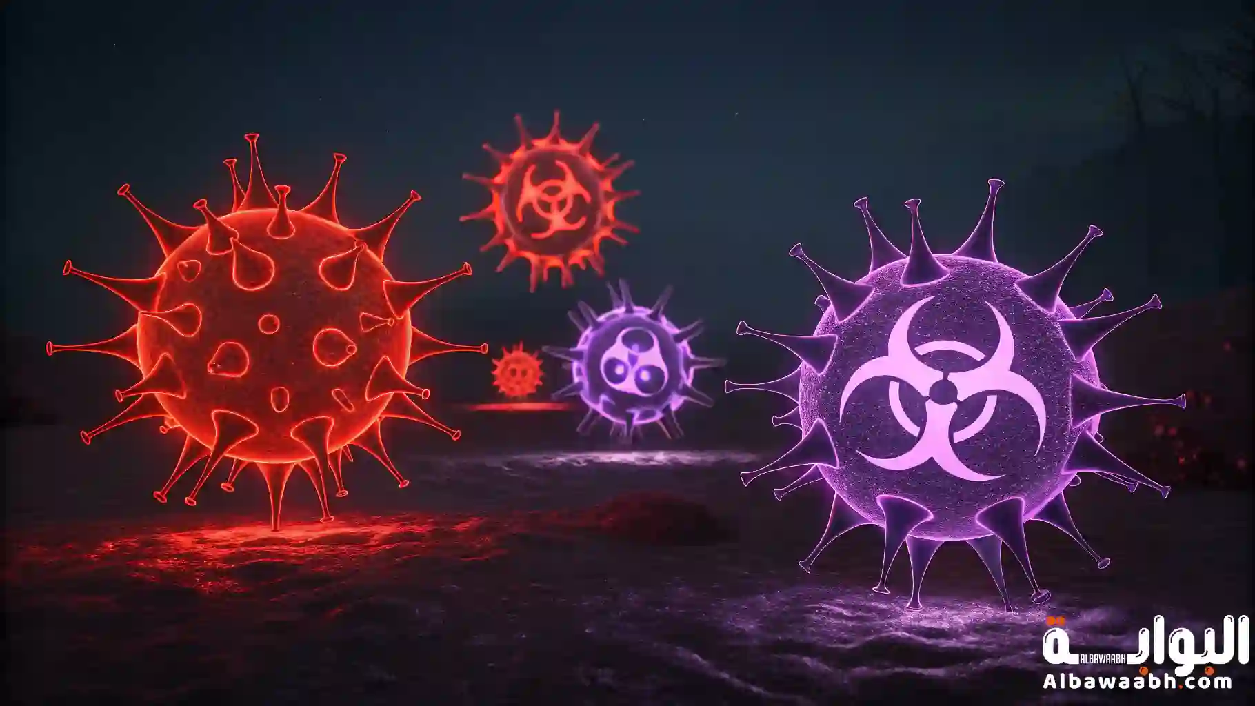 أنواع الفيروسات في الحاسوب