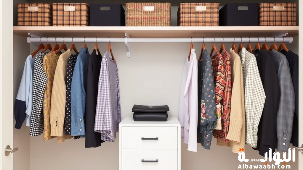 أفكار لترتيب الدولاب بسهولة