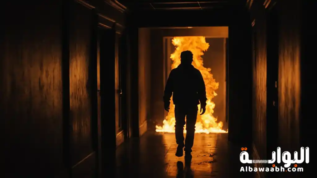 حلم ارتداء ملابس من نار