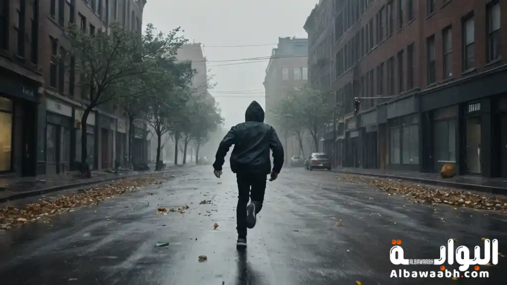 حلم الركض من وحوش غير مرئية