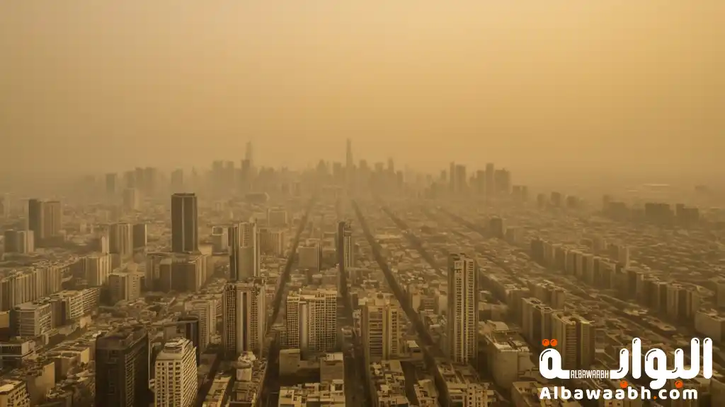حلم الغبار الكثيف يغطي السماء