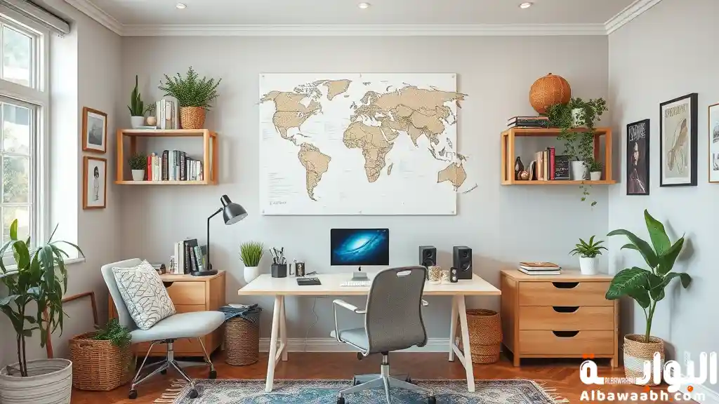 أفكار ديكور غرفة الدراسة