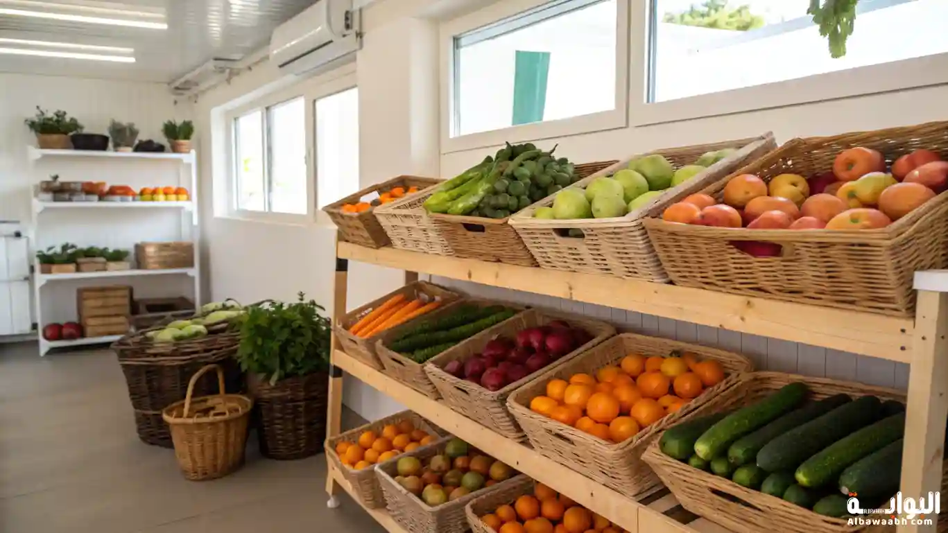 تخزين الخضار والفواكه