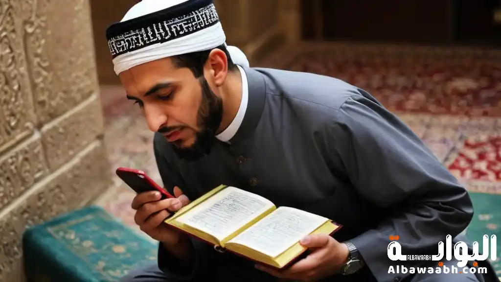 قراءة القرآن من الهاتف بدون وضوء
