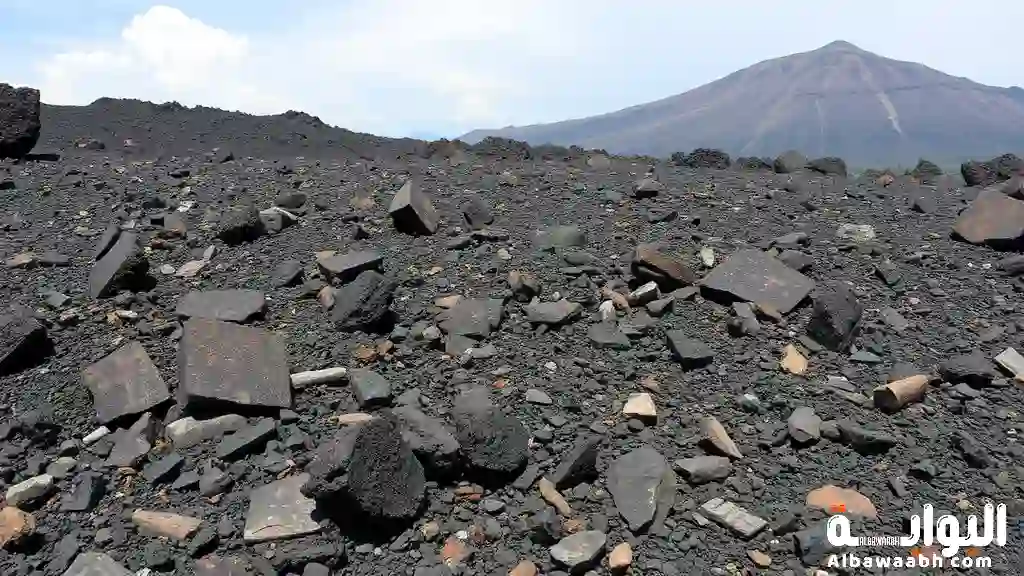 الرماد البركاني