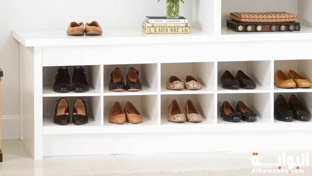 أفكار لتخزين الأحذية