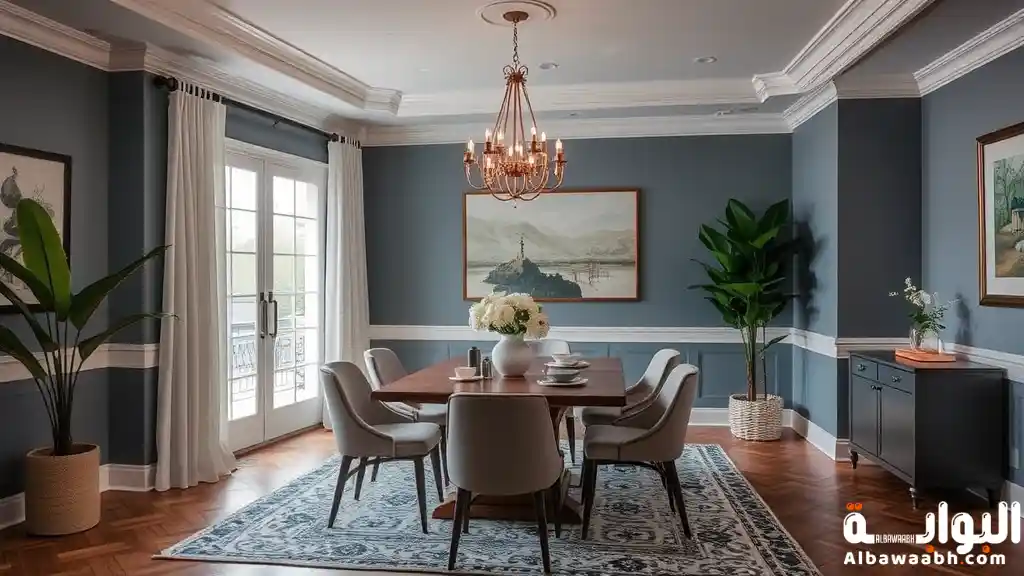 أفكار لتزيين غرفة الطعام