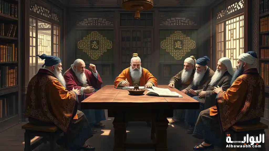 رؤية الجلوس مع العلماء