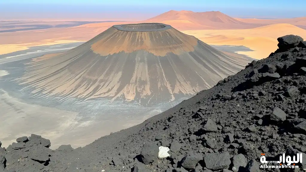 الجبال البركانية في السعودية