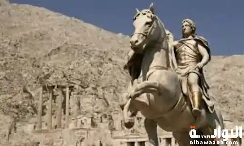 ملك مقدونيا الإسكندر الأكبر