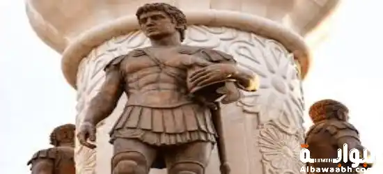 ملك مقدونيا الإسكندر الأكبر