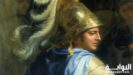 ملك مقدونيا الإسكندر الأكبر