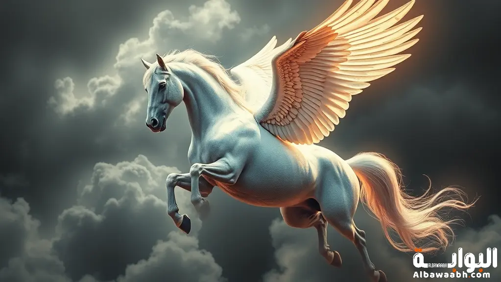 حلم ركوب حصان مجنح