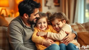 الاحتواء العاطفي للأبناء