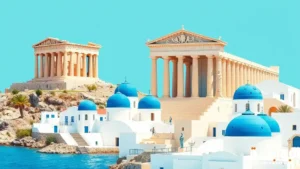 موقع اليونان الجغرافي