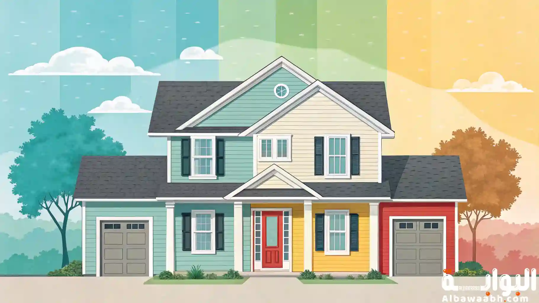 أفكار لتغيير ألوان البيت