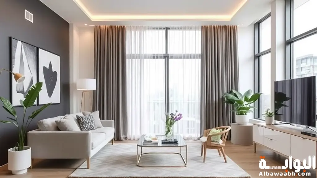 أفكار ستائر عصرية 