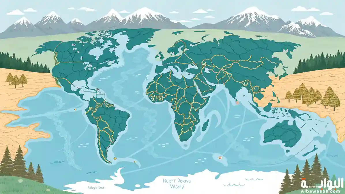 أكثر قارة أنهار