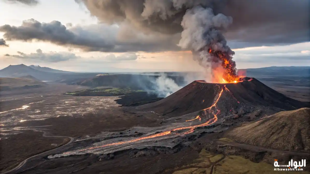 أكبر بركان في العالم