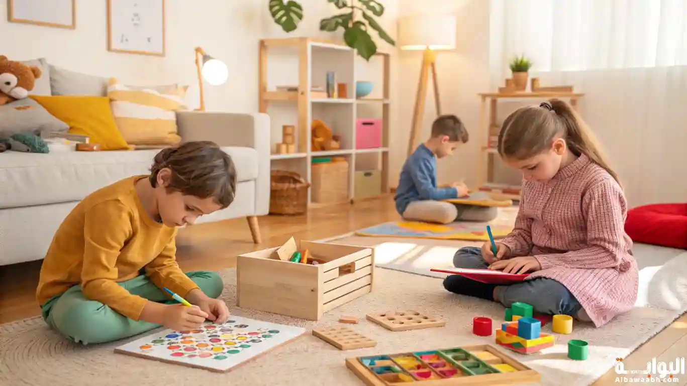 أنشطة مونتيسوري للأطفال