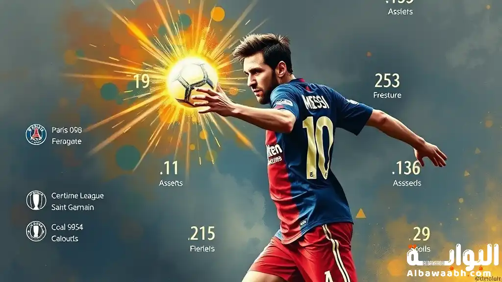 إنجازات ليونيل ميسي مع باريس