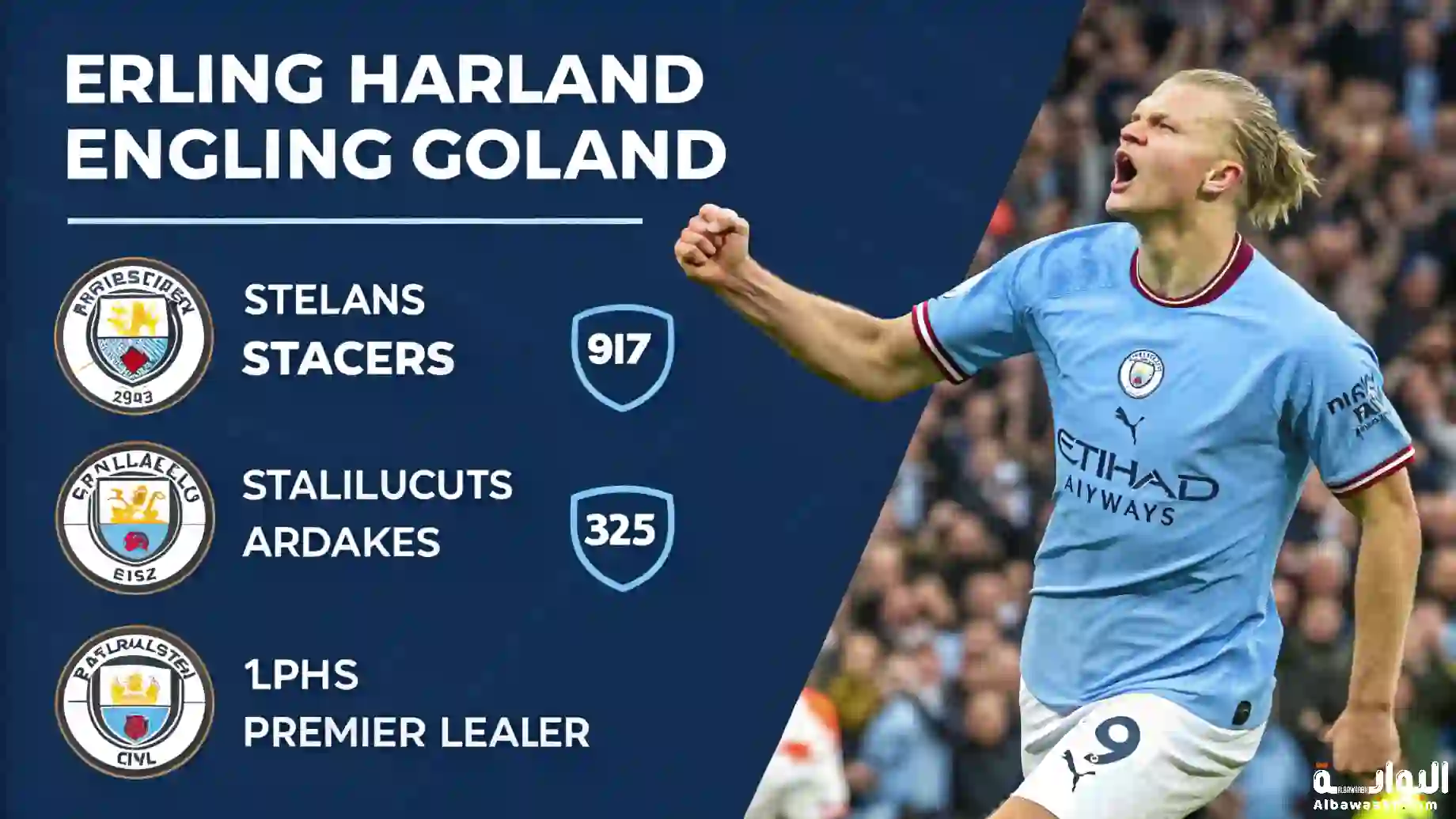 أهداف هالاند في الدوري الإنجليزي