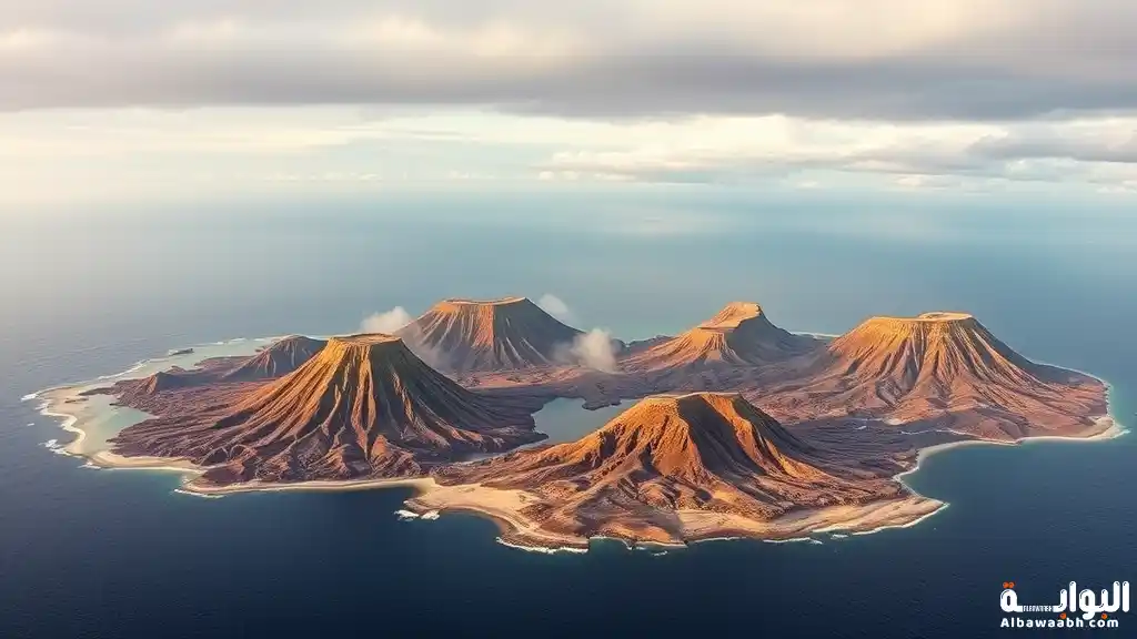 الجزر البركانية