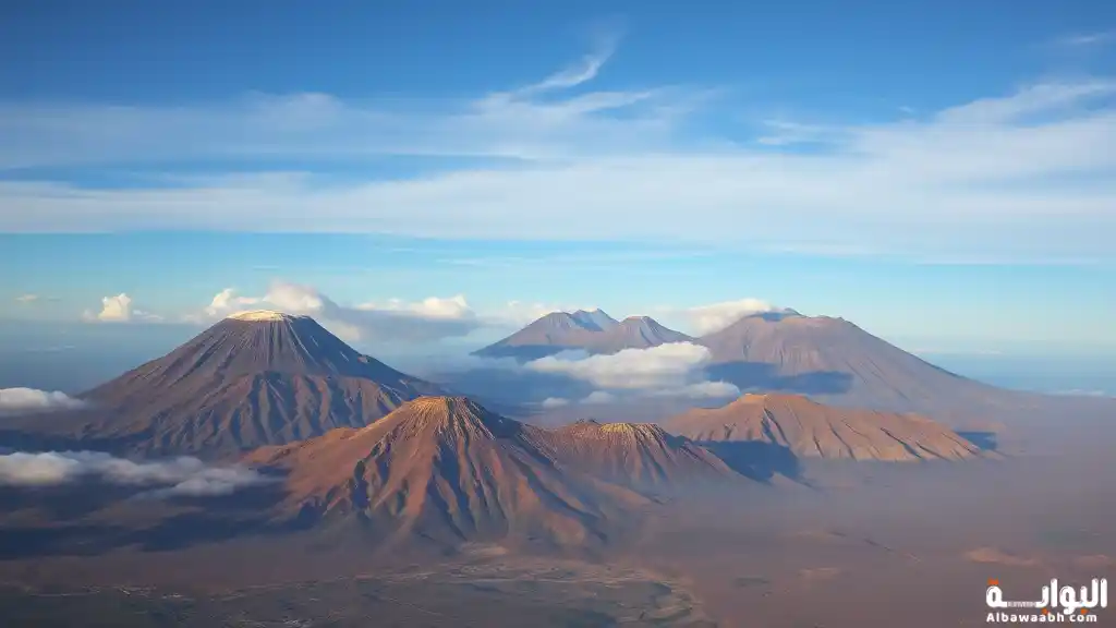 الجبال البركانية في أفريقيا 