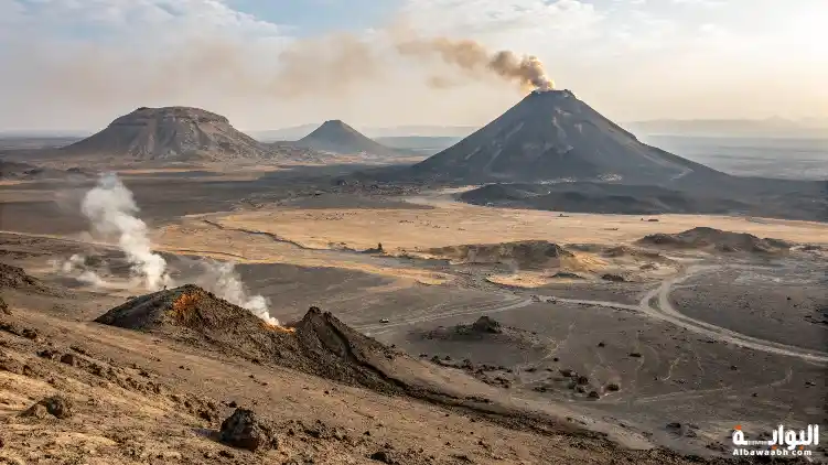 البراكين في السعودية