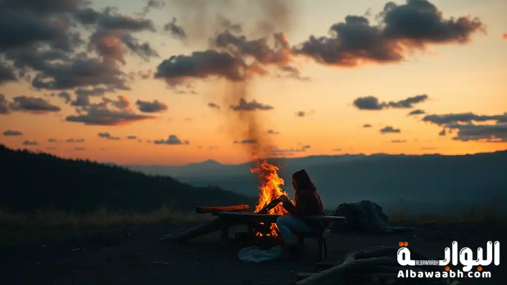 حلم اكل النار