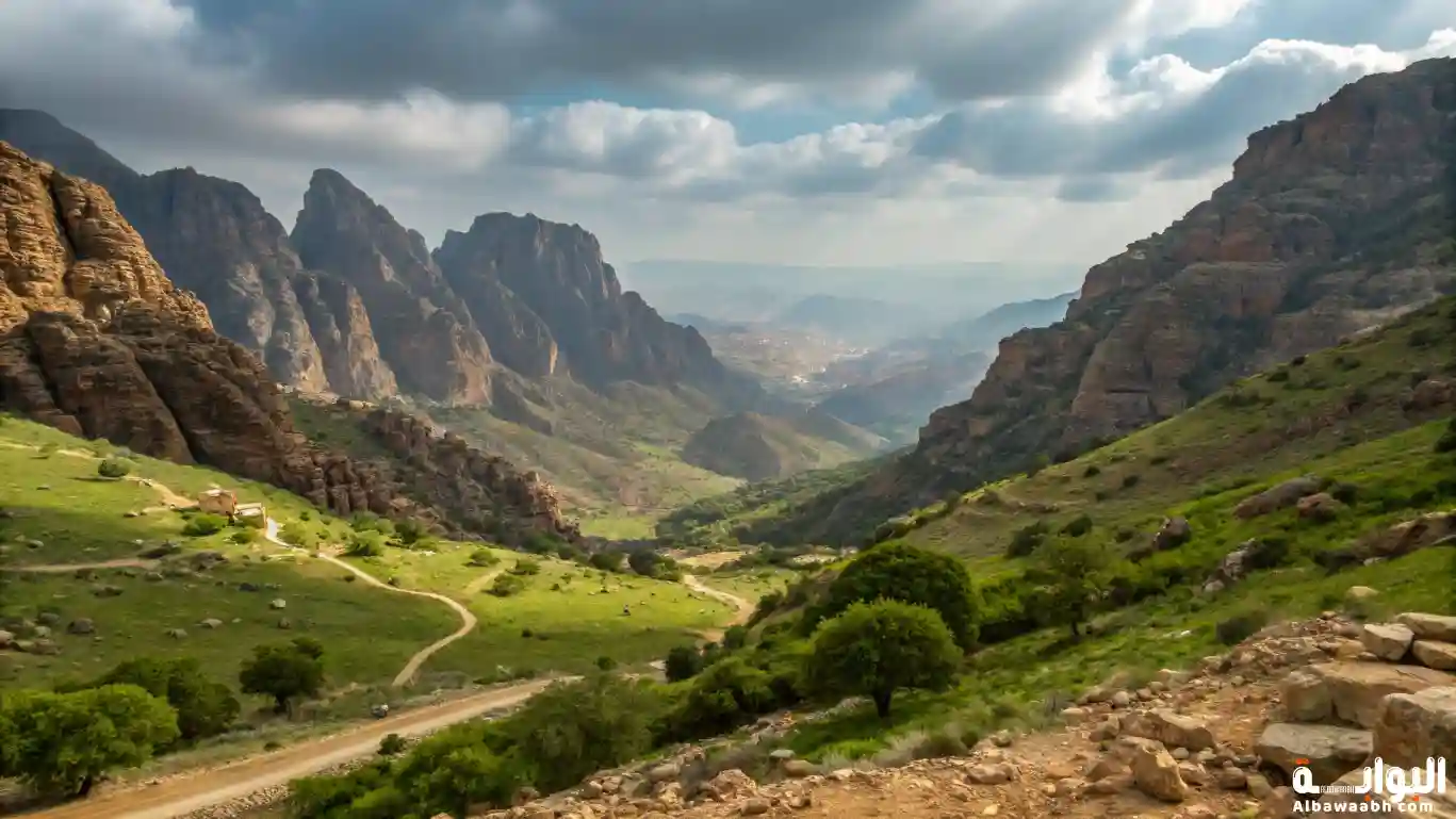 المرتفعات الجبلية في عمان