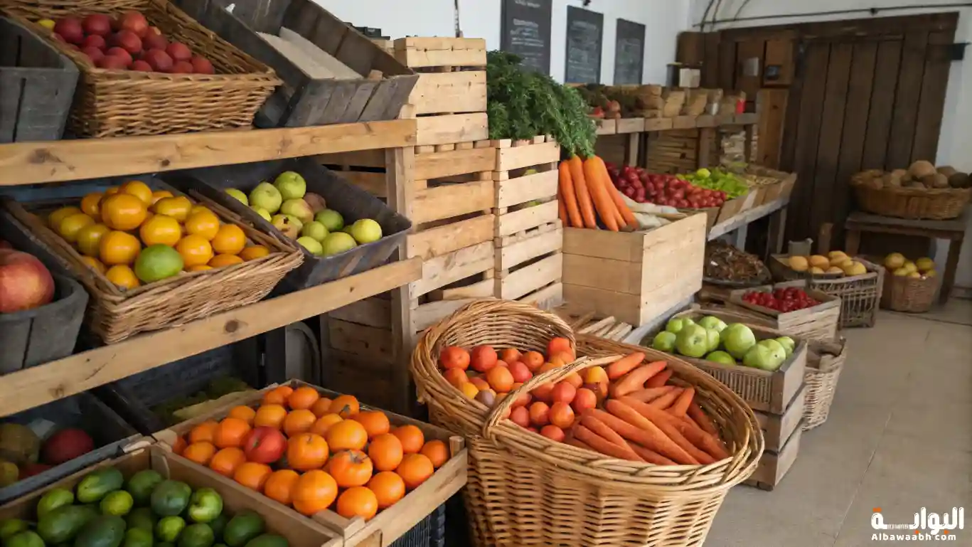 تخزين الخضار والفواكه