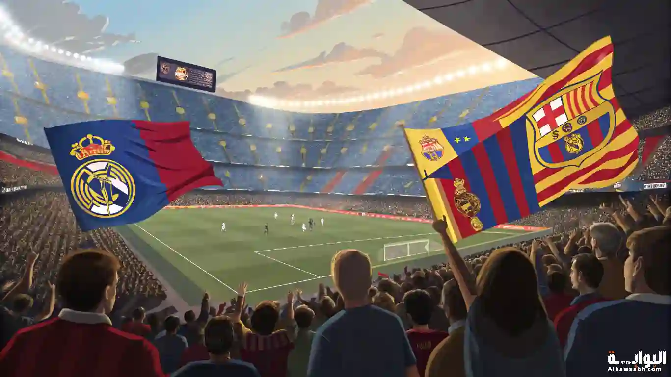 ديربي ريال مدريد وبرشلونة ( الكلاسيكو )